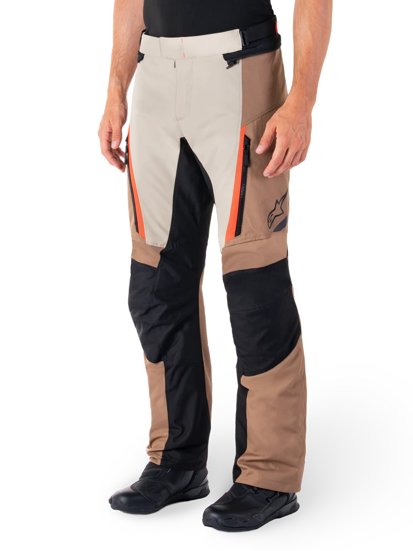 Spodnie Wodoodporne Męskie St-1 Alpinestars Khaki/Czarny/Czerwony Klasa A - obrazek 3