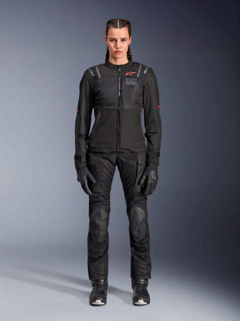 Spodnie Wodoodporne Damskie Stella Andes Air Alpinestars Czarne Klasa A