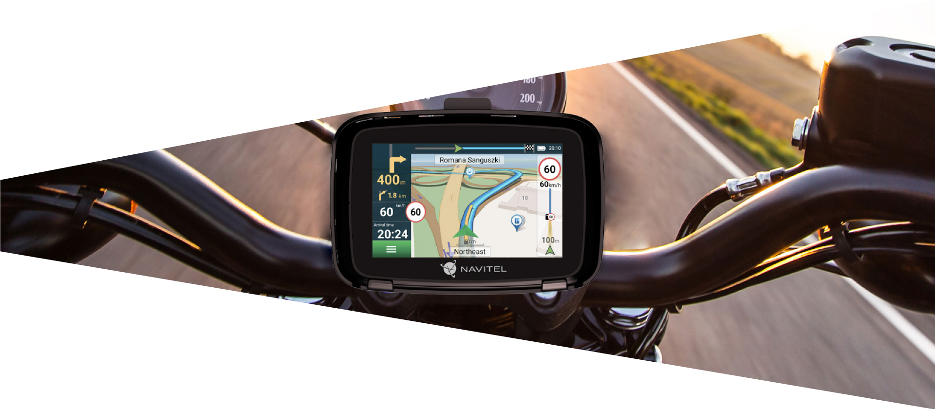 Nawigacja motocyklowa NAVITEL G590 Moto - obrazek 9