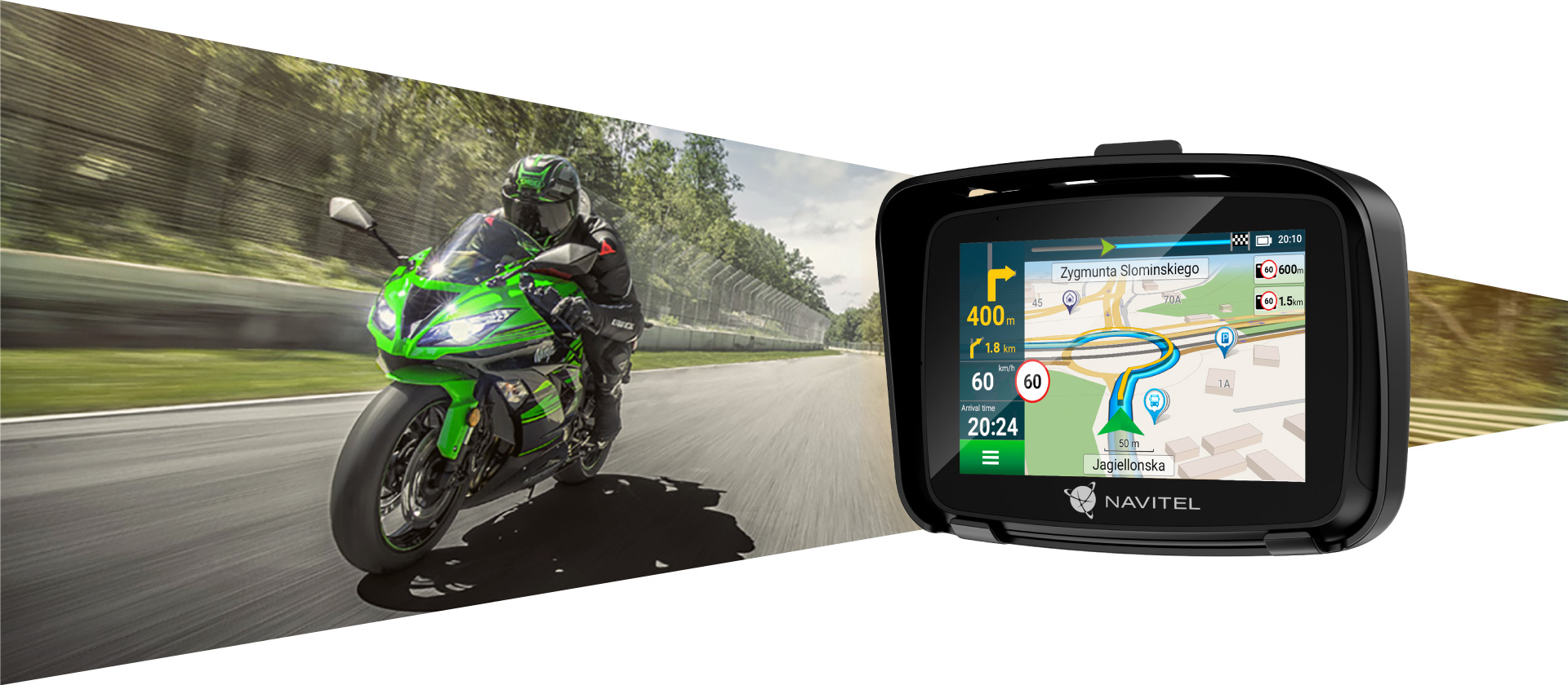 Nawigacja motocyklowa NAVITEL G590 Moto - obrazek 8