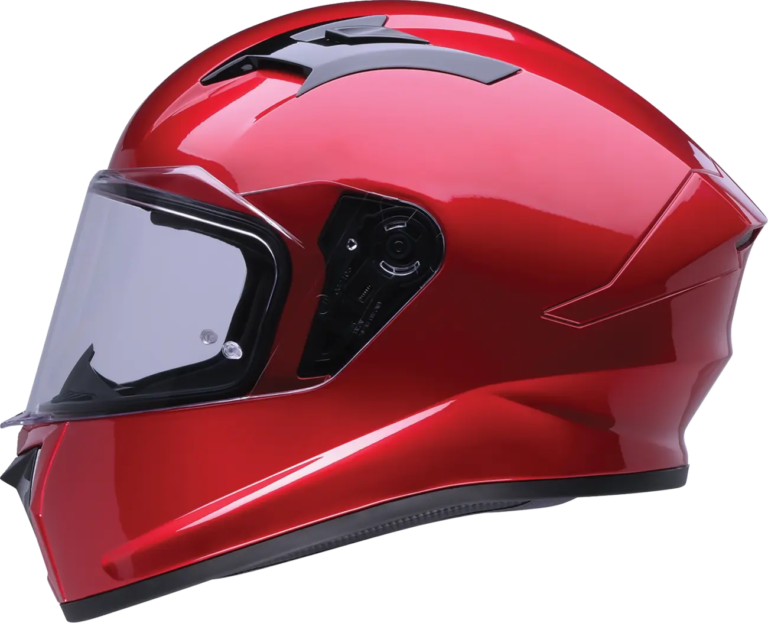 Kask motocyklowy integralny Talon Czerwony