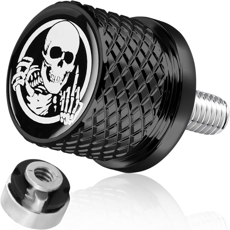 Śruba siedzenia pasażera ze stali nierdzewnej do Harley Davidson Skeleton Middle Finger