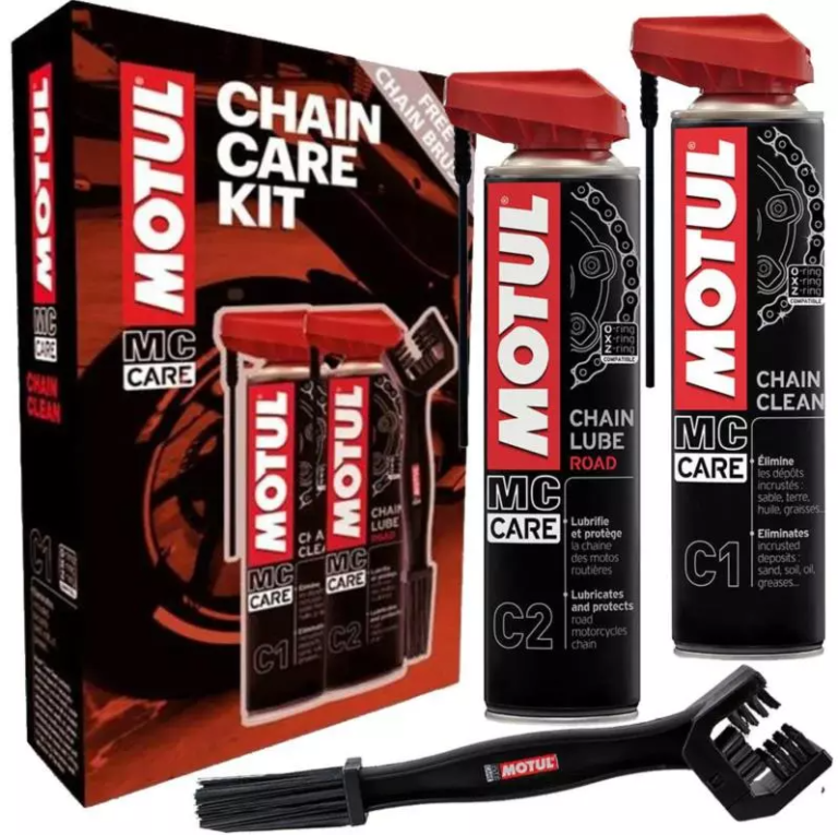 Zestaw do czyszczenia i smarowania łańcucha Motul Chain Care Kit C1+C2