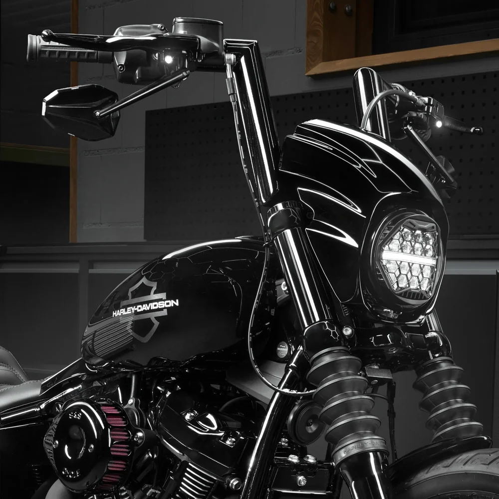 Reflektor LED Killer Customs z homologacją ECE do Harley Davidson Softail FXBB/FXBR/FXLRS - obrazek 8