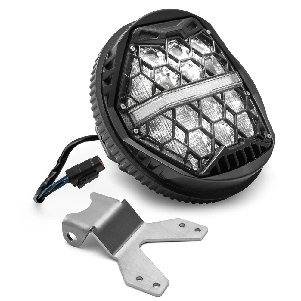 Reflektor LED Killer Customs z homologacją ECE do Harley Davidson Softail FXBB/FXBR/FXLRS - obrazek 2