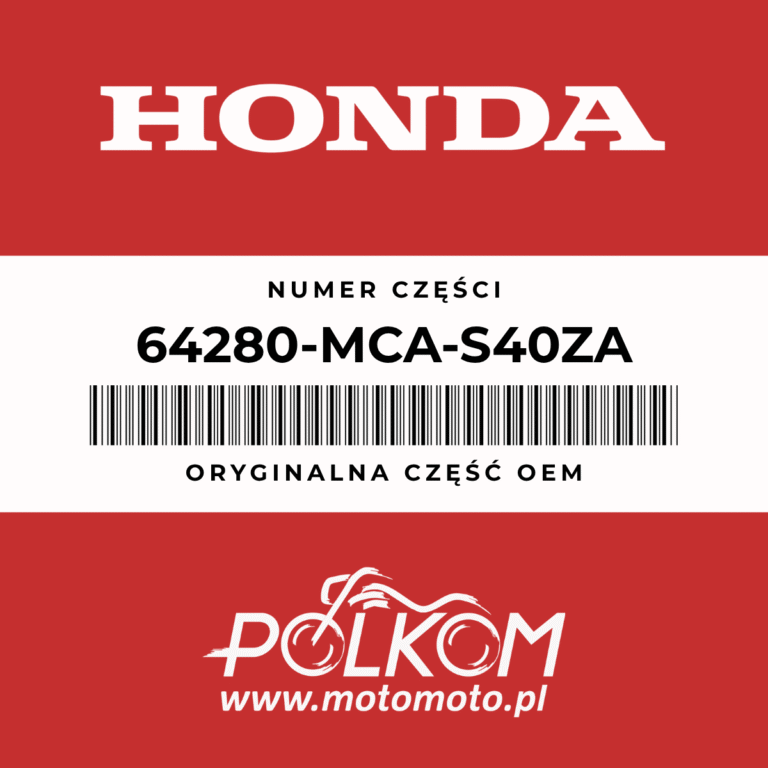 Owiewka boczna prawa Honda GL1800 64280-MCA-S40ZA